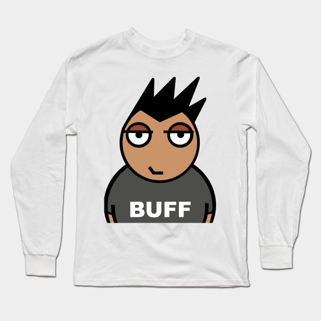 BUFF. big and beefy Long Sleeve T-Shirt by Cheeky Greetings